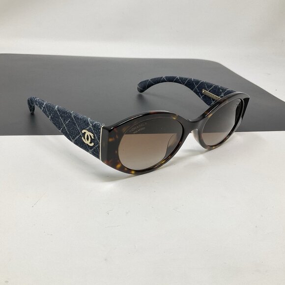CHANEL 5405-A C 714/S9 Oval Denim Polarized Sunglasses 53 [] 19 140 main image 15